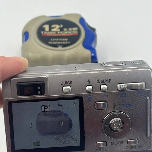 Pentax Optio S5i 5.0MP Compact Digital Camera &BatteryTested/ Works*READ* - Picture 6 of 14